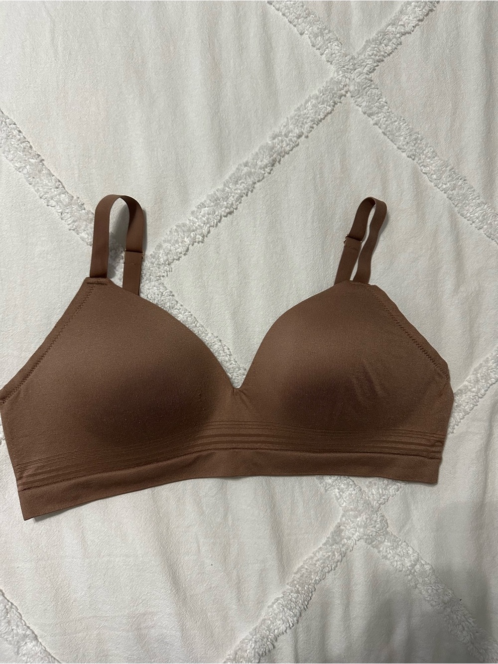 Everyday Joyspun Seamless Wireless Bra - Brown